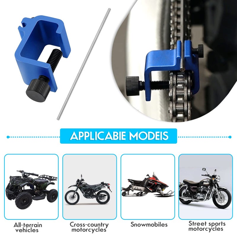 PEATOVIE Chain Alignment Tool Suitable for Motorcycles and ATVs, Quick Accurate Alignment Tool - Image 5